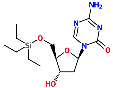 (image for) MC085481 4-Amino-1-(4-hydroxy-5-triethylsilanyloxymethyl-tetrahydro-furan-2-yl)-1H-[1,3,5]triazin-2-one